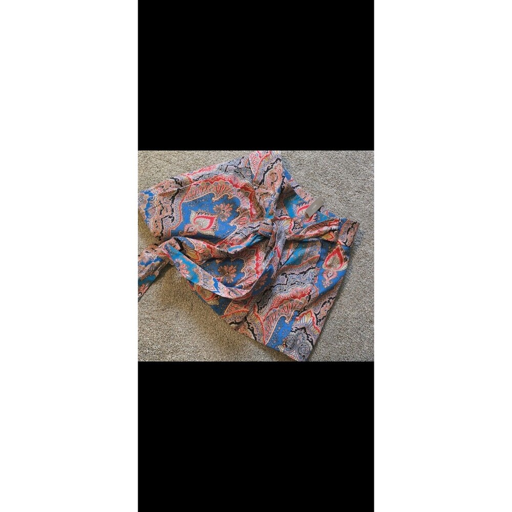 *NWT* J.Crew WOMAN'S SIZE:8 Ratti Mediterranean Paisley Tie-Waist Skort AG907